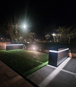 JARDINERAS DE DISEÑO CON LUZ LED